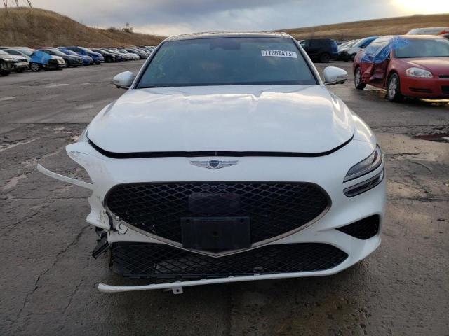 Photo 5 from auction – 2022 GENESIS G70 BASE with VIN KMTG54TEXNU093836