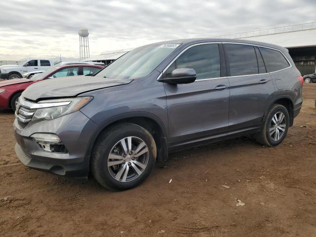 HONDA PILOT EXL 2017 with VIN 5FNYF6H63HB088844 - Photo from auction