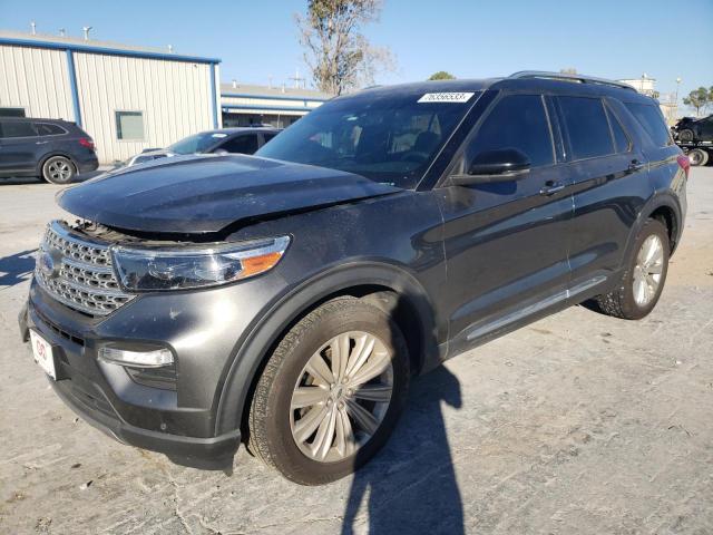 FORD EXPLORER L 2020 with VIN 1FMSK8FH6LGA15141 - Photo from auction
