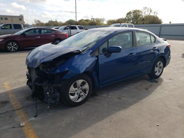 HONDA CIVIC LX 2015 with VIN 19XFB2F5XFE279122 - Photo from auction