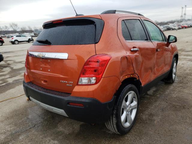Photo 3 from auction – 2016 CHEVROLET TRAX LTZ with VIN KL7CJRSB2GB522623