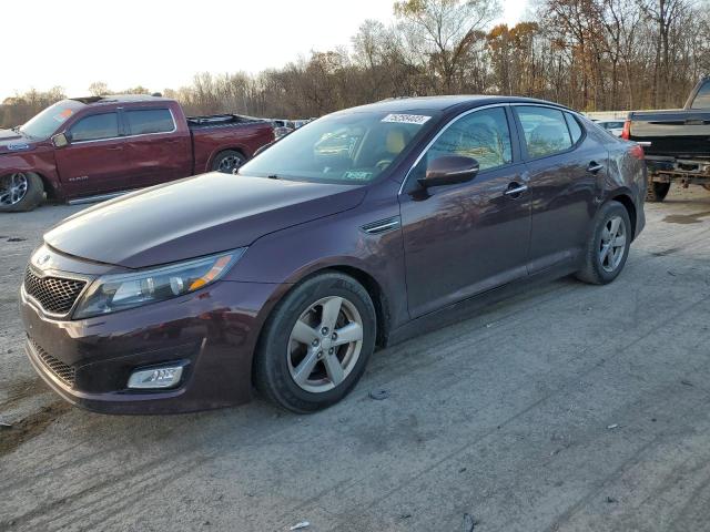 KIA OPTIMA LX 2015 with VIN 5XXGM4A77FG390477 - Photo from auction
