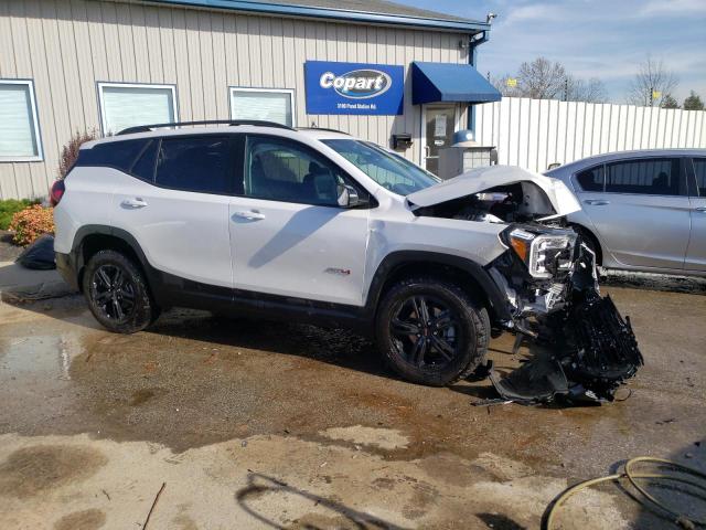 Photo 4 from auction – 2022 GMC TERRAIN AT with VIN 3GKALYEV2NL198402