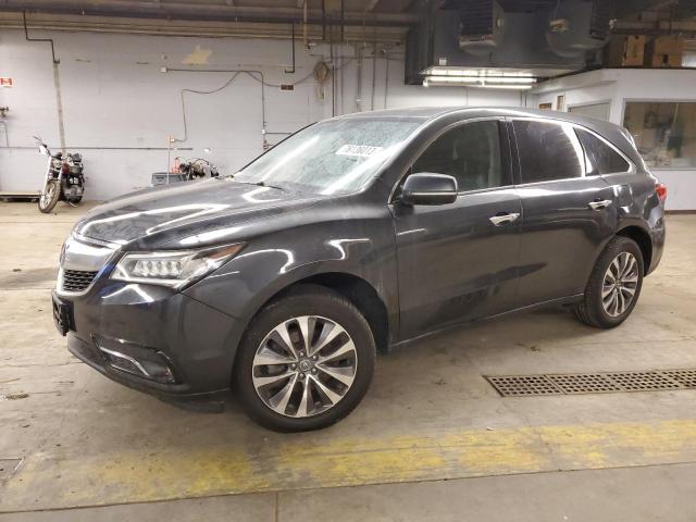 ACURA MDX 2014 with VIN 5FRYD4H25EB014343 - Photo from auction