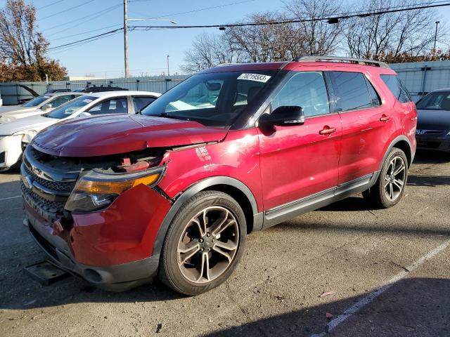 Photo 1 from auction – 2015 FORD EXPLORER S with VIN 1FM5K8GT8FGC60771