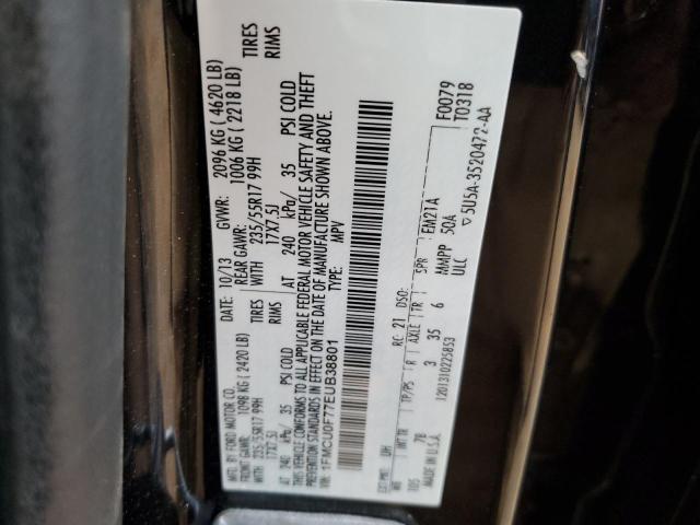 Photo 14 from auction – 2014 FORD ESCAPE S with VIN 1FMCU0F77EUB38801