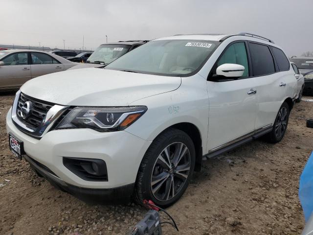 NISSAN PATHFINDER 2018 with VIN 5N1DR2MM3JC650582 - Photo from auction