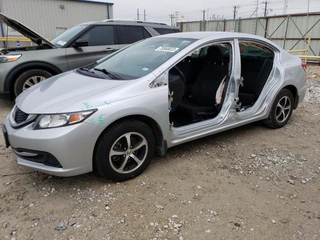 HONDA CIVIC SE 2015 with VIN 2HGFB2F7XFH550770 - Photo from auction
