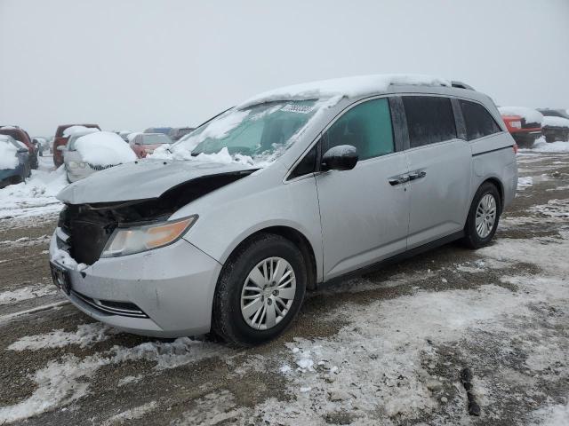 HONDA ODYSSEY LX 2014 with VIN 5FNRL5H20EB081897 - Photo from auction