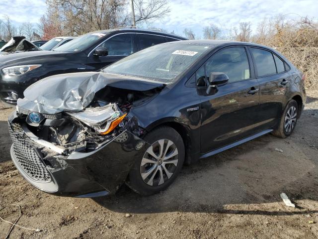 TOYOTA COROLLA LE 2021 with VIN JTDEAMDE0MJ026629 - Photo from auction