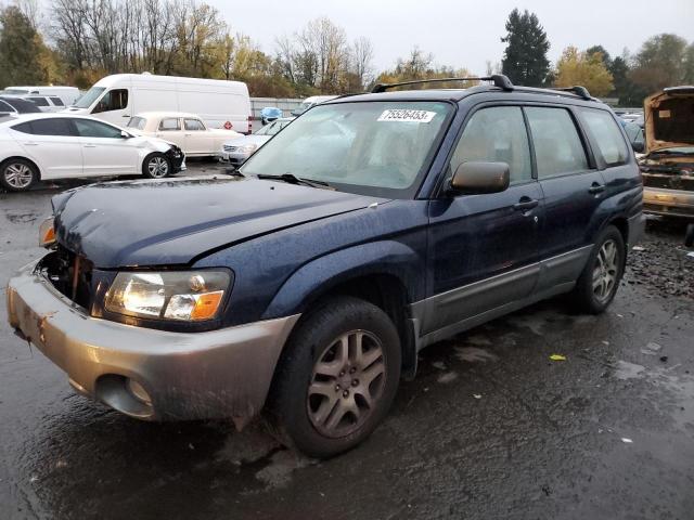 SUBARU FORESTER 2003 with VIN JF1SG67615H744836 - Photo from auction