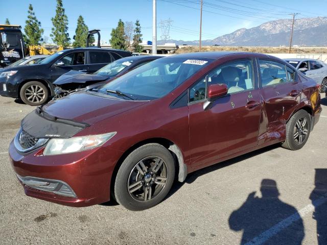 HONDA CIVIC LX 2015 with VIN 19XFB2F50FE098241 - Photo from auction