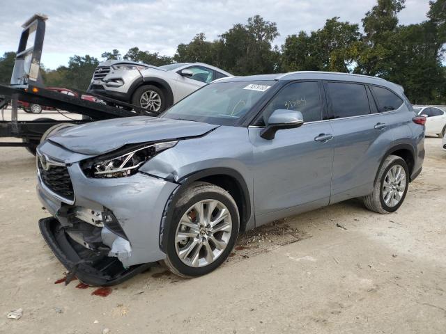 TOYOTA HIGHLANDER 2021 with VIN 5TDYZRAH3MS059435 - Photo from auction