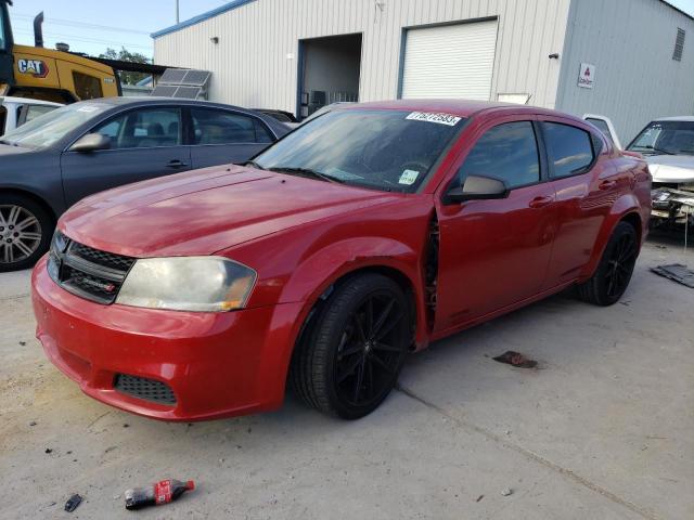 DODGE AVENGER SE 2014 with VIN 1C3CDZAB2EN225976 - Photo from auction