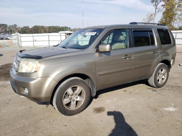 HONDA PILOT EX 2011 with VIN 5FNYF3H49BB055996 - Photo from auction