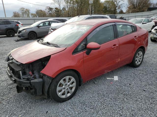 KIA RIO LX 2015 with VIN KNADM4A37F6421206 - Photo from auction