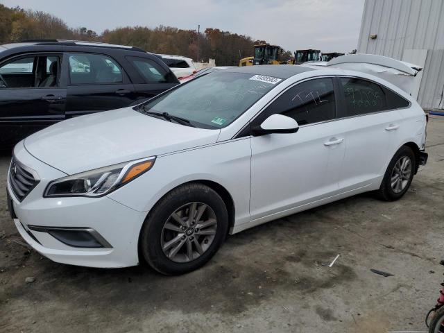 HYUNDAI SONATA SE 2016 with VIN 5NPE24AF8GH287336 - Photo from auction