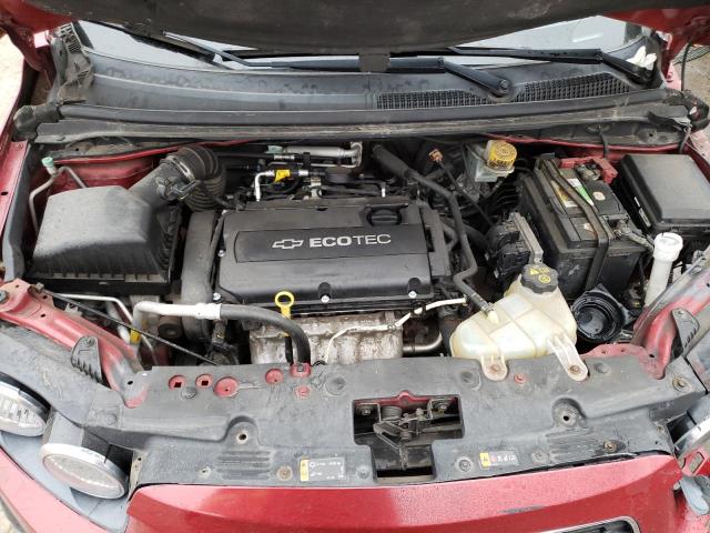 Photo 11 from auction – 2012 CHEVROLET SONIC LT with VIN 1G1JC5SH8C4131310