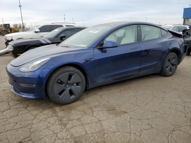 TESLA MODEL 3 2022 with VIN 5YJ3E1EB3NF237458 - Photo from auction