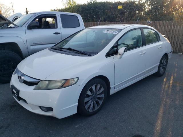 HONDA CIVIC EX 2009 with VIN 19XFA16889E006708 - Photo from auction