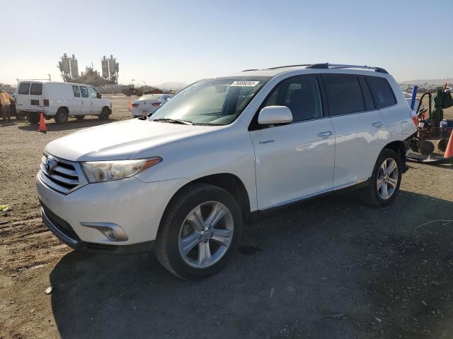 TOYOTA HIGHLANDER 2013 with VIN 5TDYK3EH2DS137764 - Photo from auction