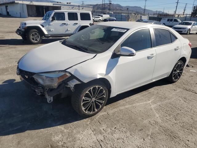 TOYOTA COROLLA L 2016 with VIN 5YFBURHE0GP458462 - Photo from auction