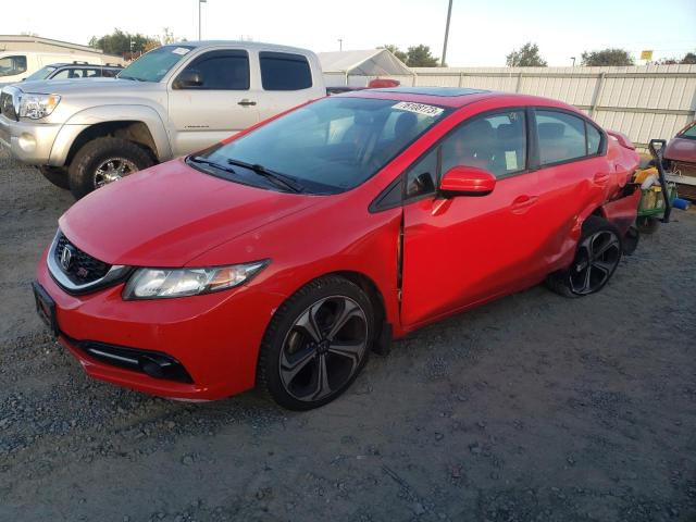 HONDA CIVIC SI 2015 with VIN 2HGFB6E59FH710483 - Photo from auction