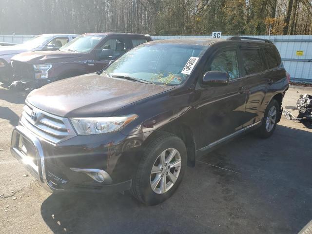 TOYOTA HIGHLANDER 2011 with VIN 5TDBK3EH7BS066676 - Photo from auction