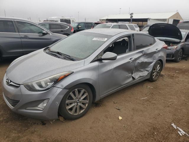 HYUNDAI ELANTRA SE 2016 with VIN 5NPDH4AE3GH659201 - Photo from auction