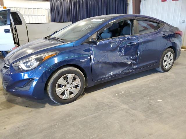 HYUNDAI ELANTRA SE 2016 with VIN 5NPDH4AEXGH749011 - Photo from auction