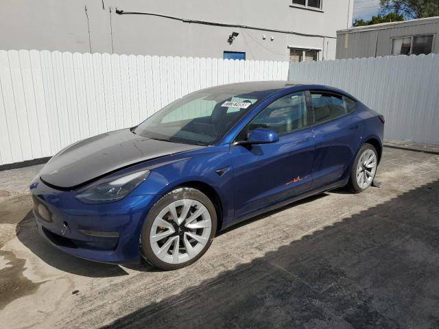 TESLA MODEL 3 2022 with VIN 5YJ3E1EA3NF290698 - Photo from auction
