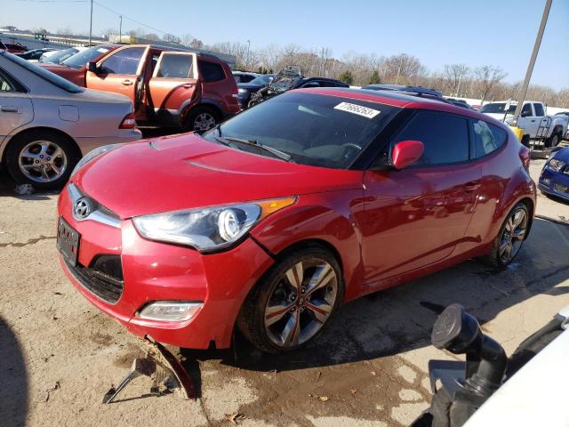 HYUNDAI VELOSTER 2013 with VIN KMHTC6AD0DU110176 - Photo from auction