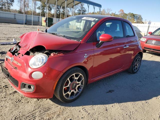 FIAT 500 SPORT 2012 with VIN 3C3CFFBR8CT328529 - Photo from auction