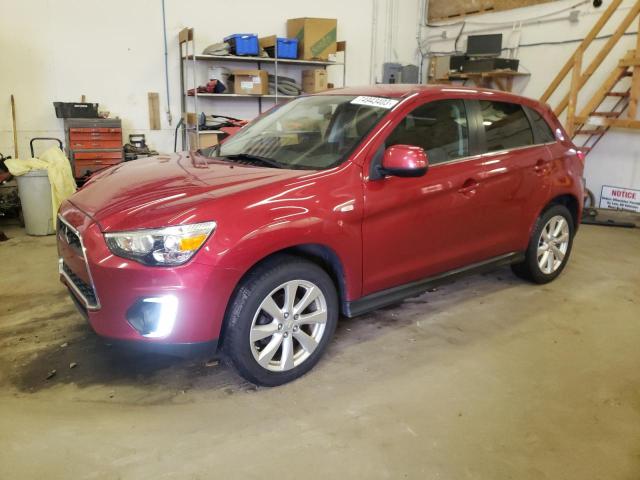 MITSUBISHI OUTLANDER 2015 with VIN 4A4AR4AU1FE024590 - Photo from auction