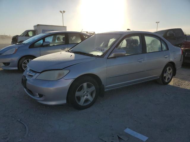 HONDA CIVIC EX 2005 with VIN 2HGES26725H565354 - Photo from auction