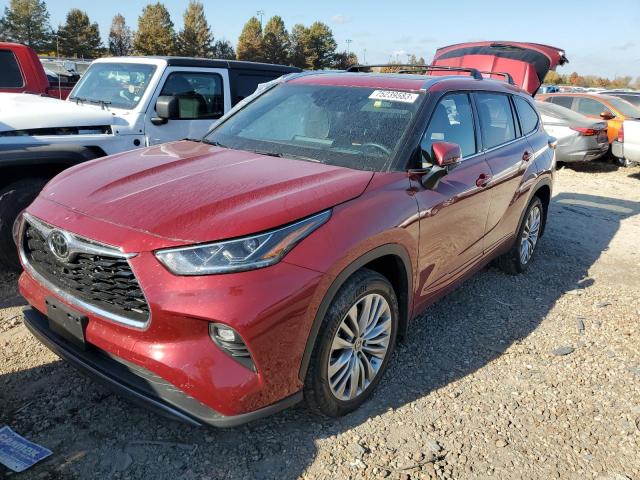 TOYOTA HIGHLANDER 2022 with VIN 5TDFZRBH6NS218889 - Photo from auction