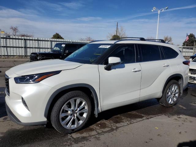 Photo 1 from auction – 2021 TOYOTA HIGHLANDER with VIN 5TDDZRBH7MS064621