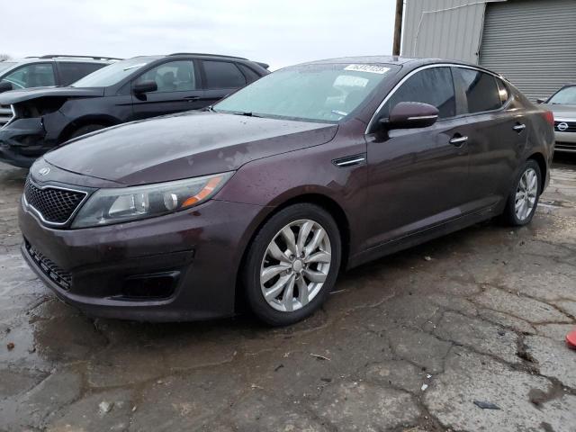 KIA OPTIMA LX 2014 with VIN 5XXGM4A77EG341701 - Photo from auction