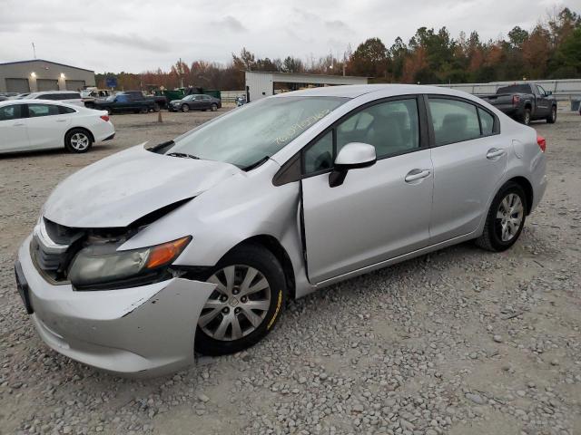 HONDA CIVIC LX 2012 with VIN 19XFB2F58CE350930 - Photo from auction