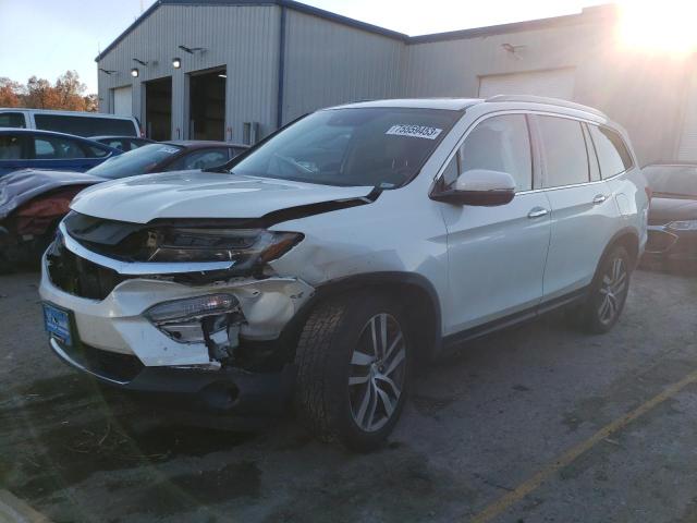 Photo 1 from auction – 2017 HONDA PILOT TOUR with VIN 5FNYF6H90HB013111
