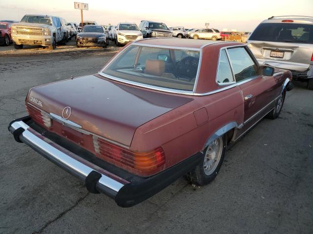 Photo 3 from auction – 1981 MERCEDES-BENZ 380 SL with VIN WDBBA45A4BB009532