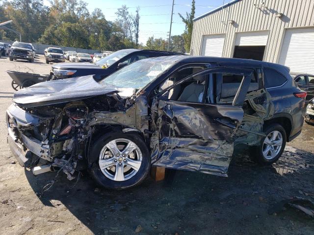 TOYOTA HIGHLANDER 2020 with VIN 5TDZZRAH9LS024644 - Photo from auction