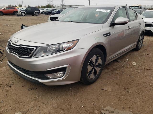 KIA OPTIMA HYB 2013 with VIN KNAGM4AD7D5056549 - Photo from auction