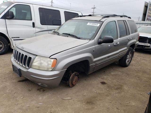 JEEP GRAND CHER 2001 with VIN 1J4GW58N01C654257 - Photo from auction