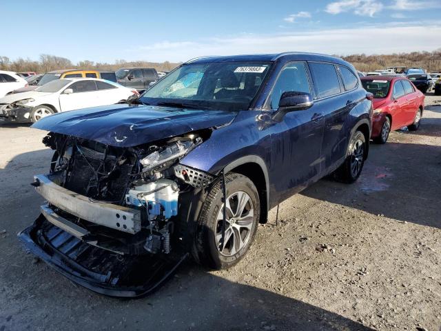 Photo 1 from auction – 2021 TOYOTA HIGHLANDER with VIN 5TDHZRBH4MS071396