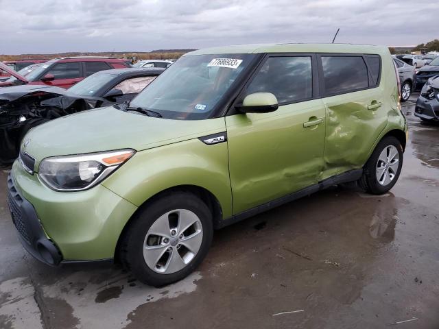 KIA SOUL 2015 with VIN KNDJN2A23F7751630 - Photo from auction