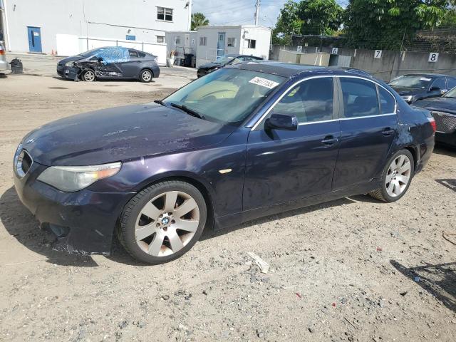 BMW 525 I 2005 with VIN WBANA53545B857499 - Photo from auction