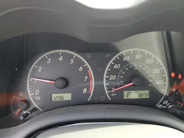 Photo 9 from auction – 2009 TOYOTA COROLLA BA with VIN JTDBL40E199027896