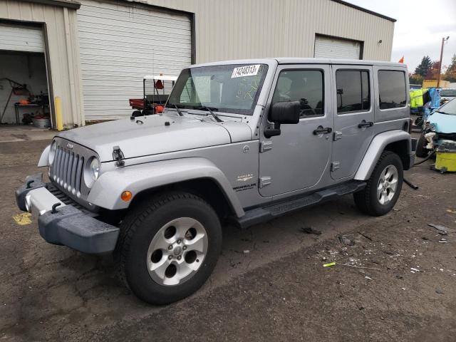 JEEP WRANGLER U 2014 with VIN 1C4BJWEG9EL147048 - Photo from auction