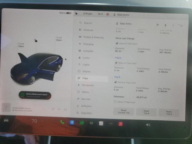 Photo 9 from auction – 2018 TESLA MODEL 3 with VIN 5YJ3E1EA6JF046702